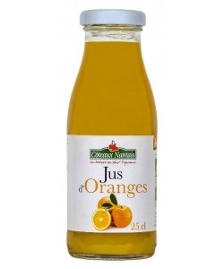 Jus d'oranges Bio Demeter - 25 cL