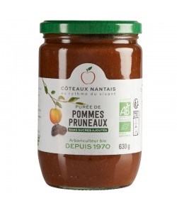 Purée pommes pruneaux Bio - 630 g