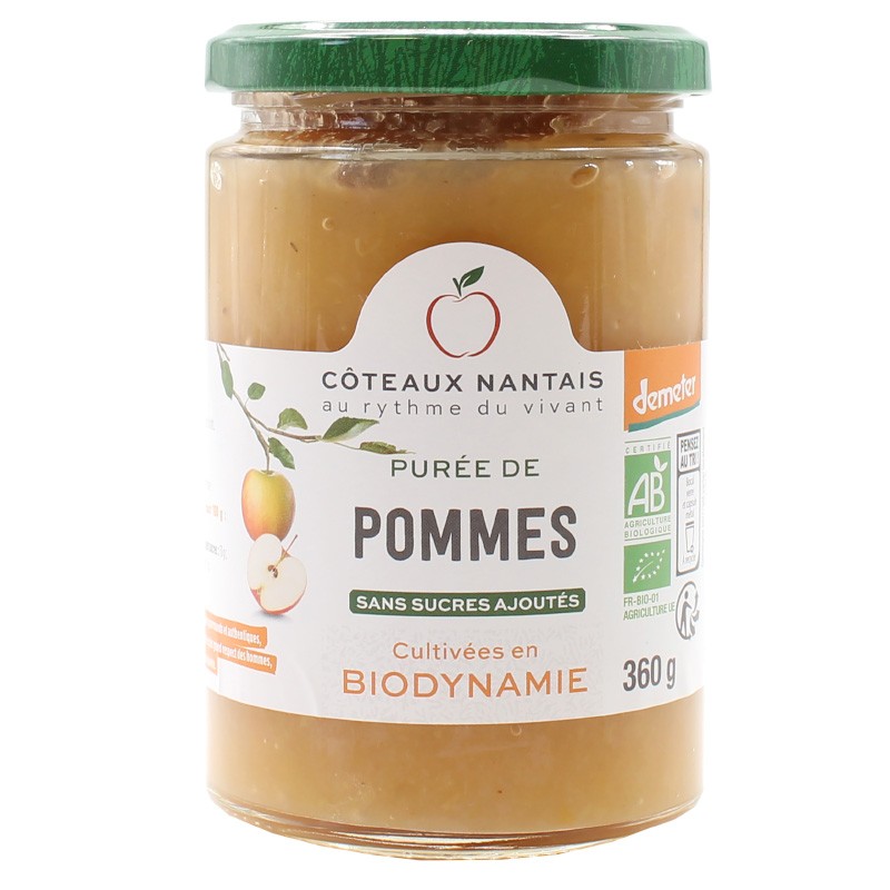 Purée Pommes Bio - La Fourche