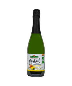 Apibul pommes citrons Bio Demeter - 75 cL des Côteaux nantais, pétillant savoureux à la bulle légère et rafraichissante