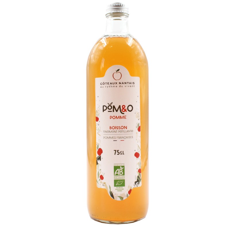 Pom&o pommes Bio - 75 cL - Côteaux Nantais