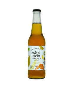 Cidre doux WEST SIDE Bio - 33 cL des Côteaux Nantais, élaborés avec des pommes à couteaux et à cidre