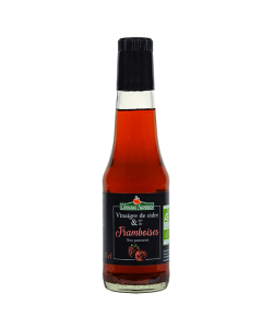 Vinaigre de cidre & jus de framboises Bio - 25 cL, des côteaux nantais