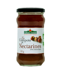 Compote de nectarines Bio - 315 g
